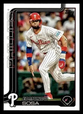 2025 Topps #489 Edmundo Sosa - Baseball Card Single