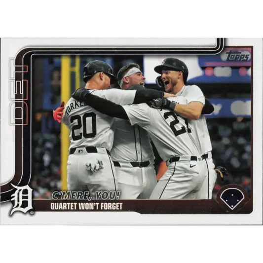 2025 Topps #491 Spencer Torkelson NM-MT Detroit Tigers Baseball Card