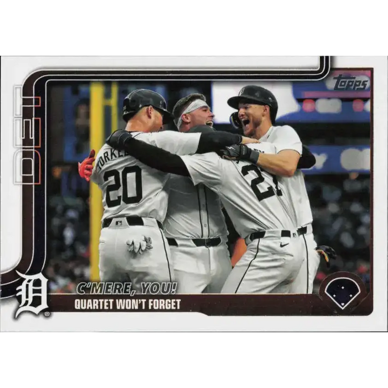 2025 Topps #491 Spencer Torkelson NM-MT Detroit Tigers Baseball Card - Baseball Card Single