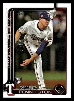2025 Topps #493 Walter Pennington - Baseball Card Single