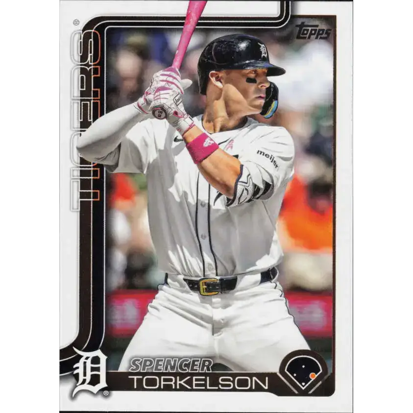 2025 Topps #494 Spencer Torkelson NM-MT Detroit Tigers Baseball Card - Baseball Card Single