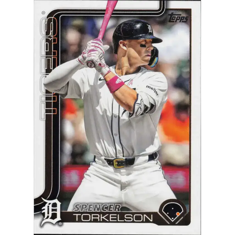 2025 Topps #494 Spencer Torkelson NM-MT Detroit Tigers Baseball Card - Baseball Card Single