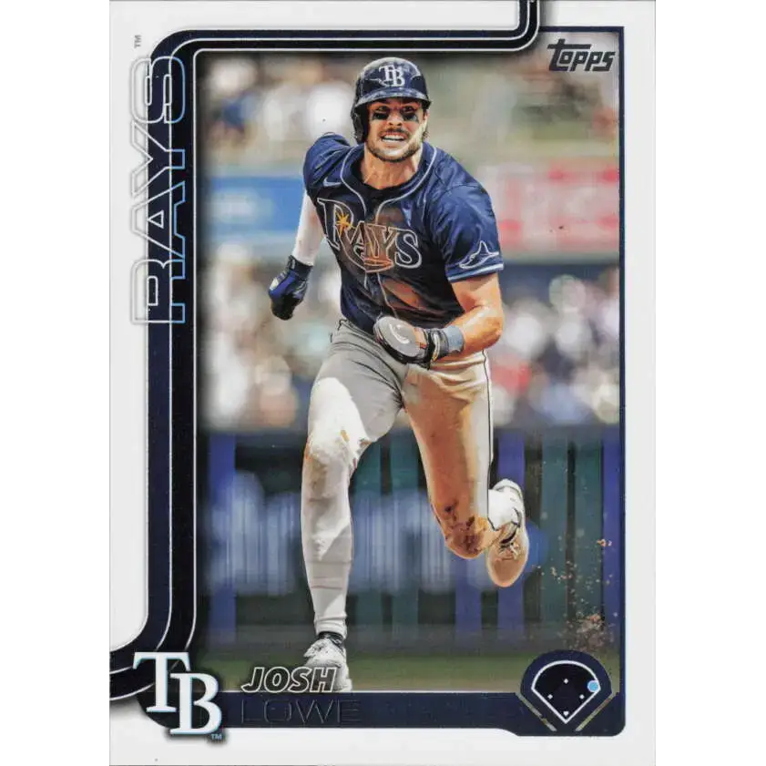 2025 Topps #497 Josh Lowe NM-MT Tampa Bay Rays Baseball Card - Baseball Card Single