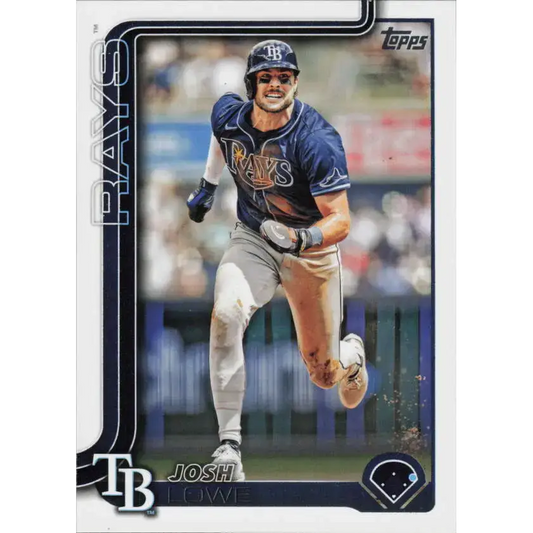 2025 Topps #497 Josh Lowe NM-MT Tampa Bay Rays Baseball Card