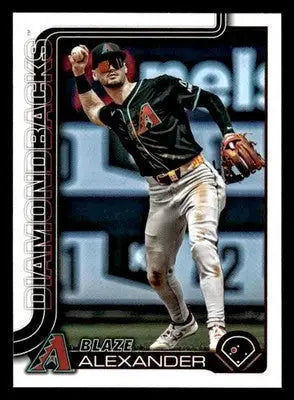 2025 Topps #499 Blaze Alexander - Baseball Card Single
