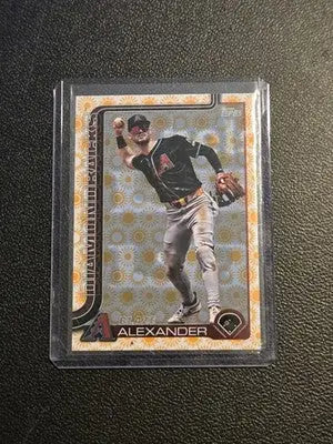 2025 Topps #499 Blaze Alexander Holiday - Baseball Card Single