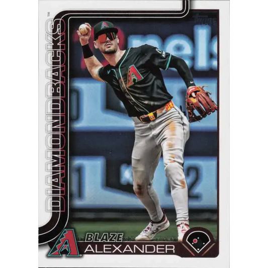2025 Topps #499 Blaze Alexander NM-MT Arizona Diamondbacks Baseball Card