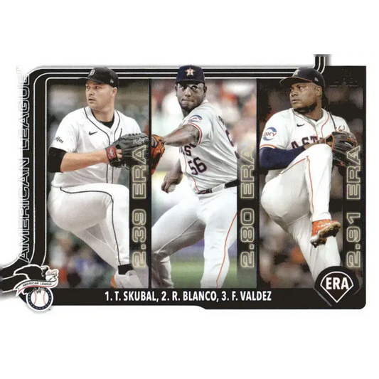 2025 Topps #5 Framber Valdez/Ronel Blanco/Tarik Skubal NM-MT Detroit Tigers/Houston Astros Baseball Card - Baseball
