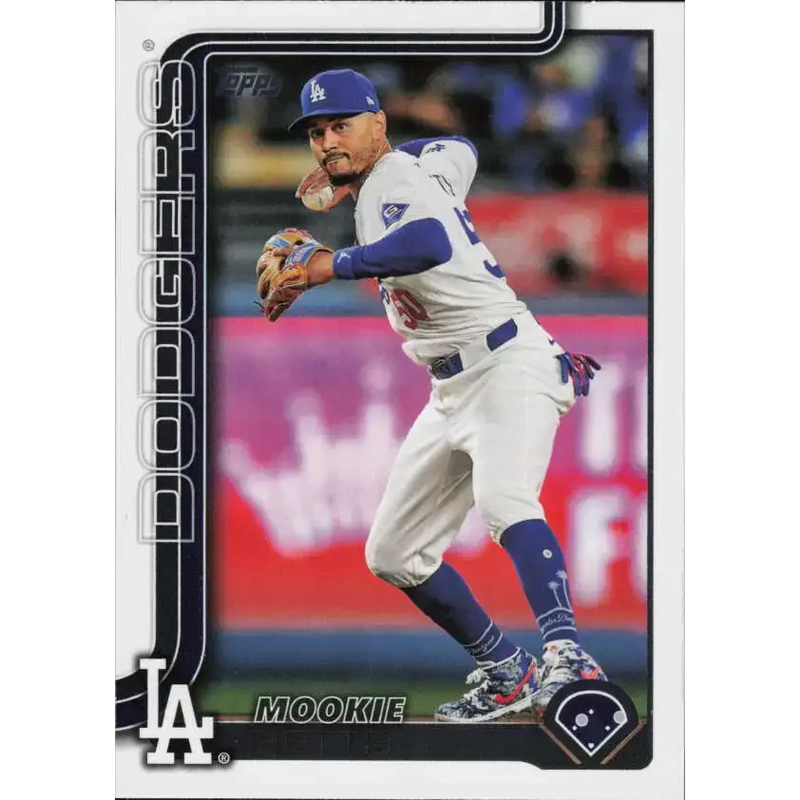 2025 Topps #500 Mookie Betts NM-MT Los Angeles Dodgers Baseball Card - Baseball Card Single