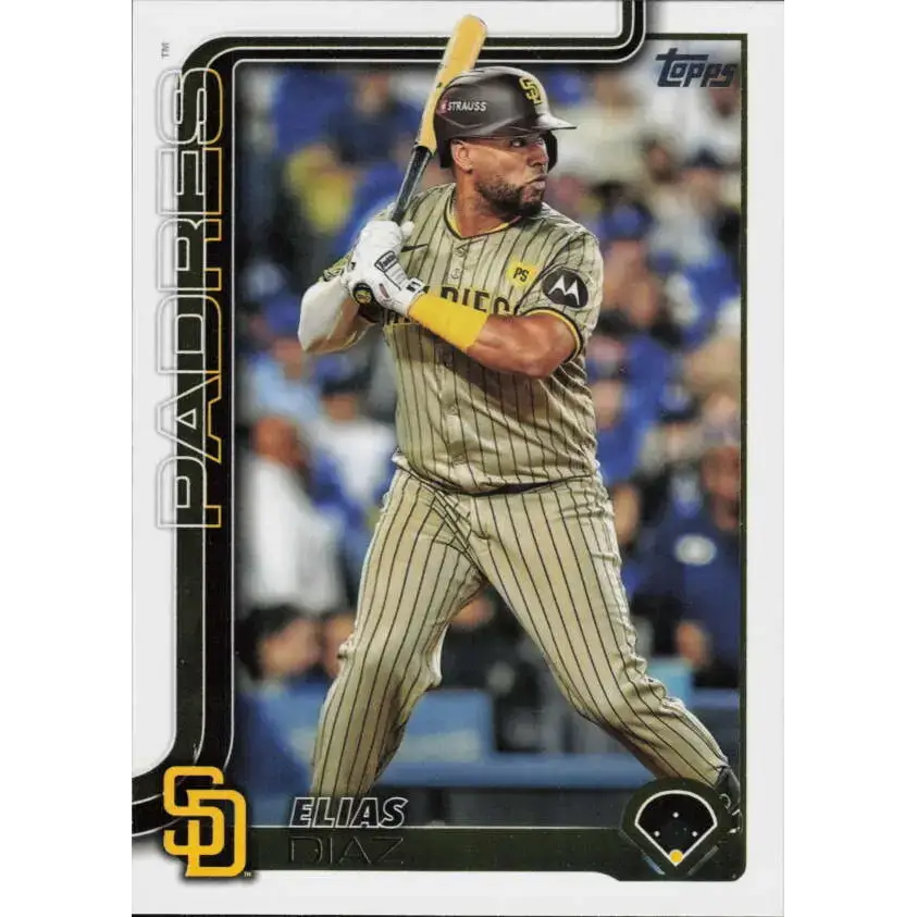 2025 Topps #501 Elias Diaz NM-MT San Diego Padres Baseball Card - Baseball Card Single