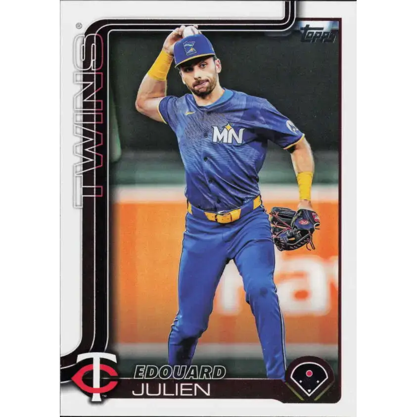 2025 Topps #503 Edouard Julien NM-MT Minnesota Twins Baseball Card - Baseball Card Single
