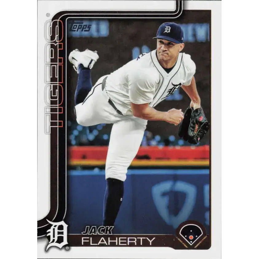 2025 Topps #504 Jack Flaherty NM-MT Detroit Tigers Baseball Card - Baseball Card Single