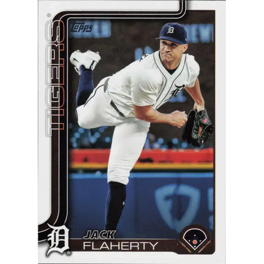 2025 Topps #504 Jack Flaherty NM-MT Detroit Tigers Baseball Card