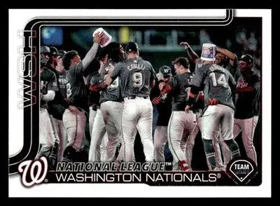 2025 Topps #507 Washington Nationals - Baseball Card Single