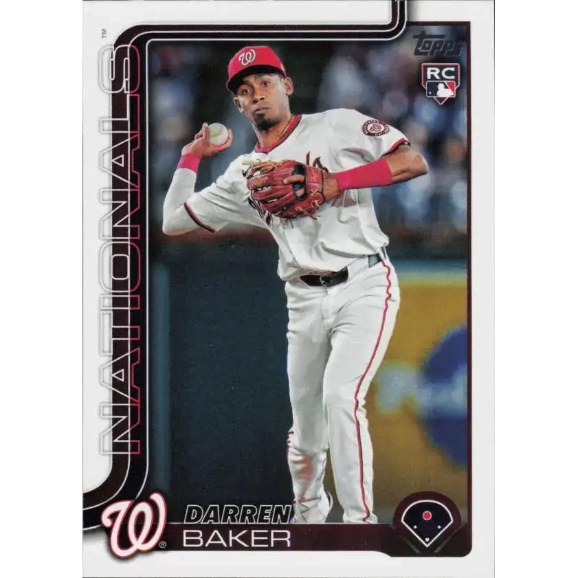 2025 Topps #511 Darren Baker NM-MT RC Rookie Washington Nationals Baseball Card - Baseball Card Single
