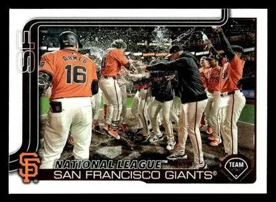 2025 Topps #514 San Francisco Giants - Baseball Card Single
