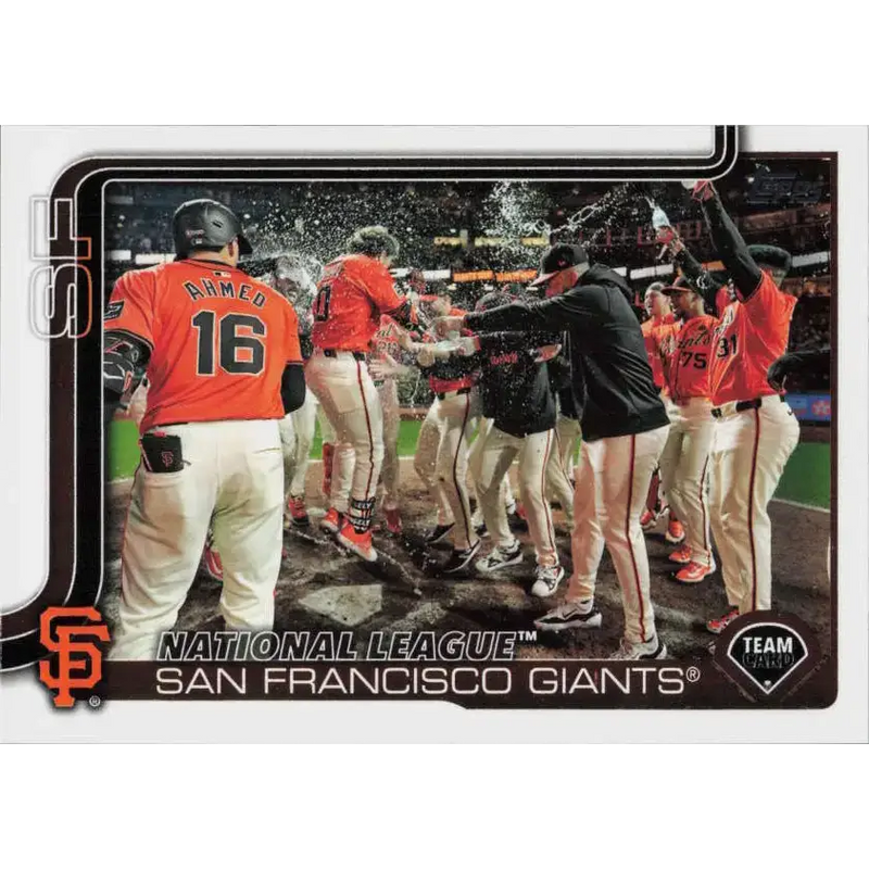 2025 Topps #514 San Francisco Giants NM-MT San Francisco Giants Baseball Card - Baseball Card Single