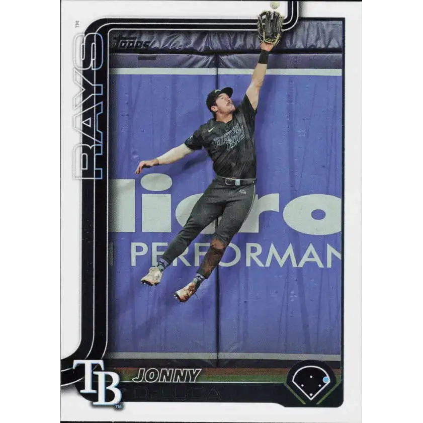2025 Topps #516 Jonny DeLuca NM-MT Tampa Bay Rays Baseball Card - Baseball Card Single