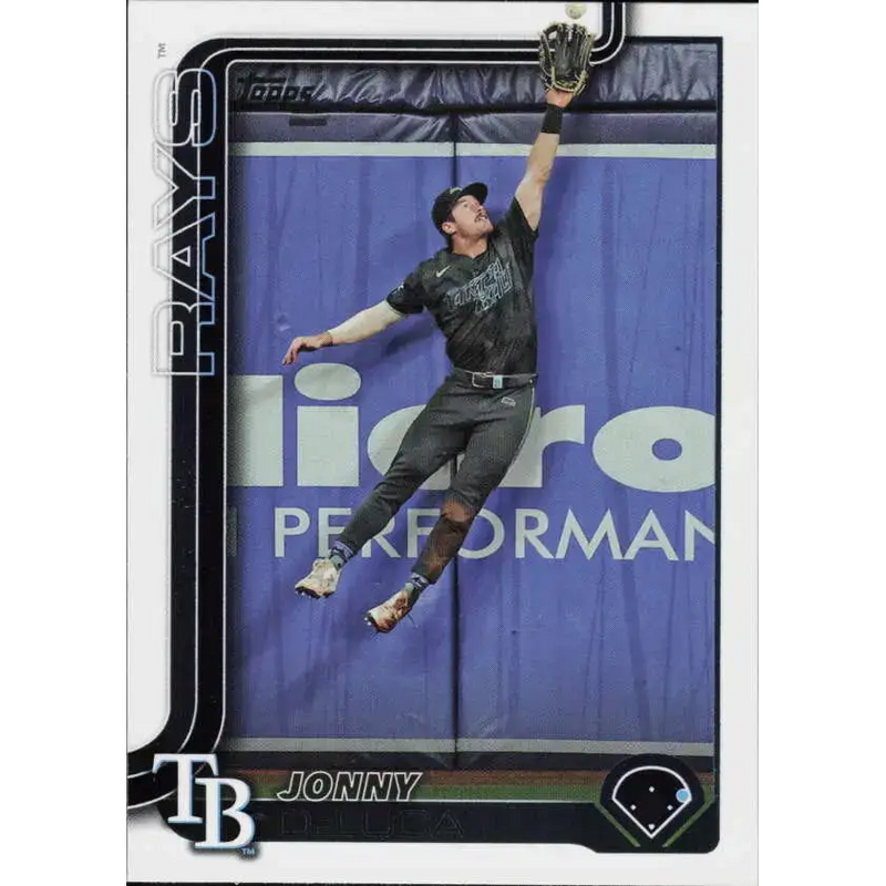 2025 Topps #516 Jonny DeLuca NM-MT Tampa Bay Rays Baseball Card - Baseball Card Single