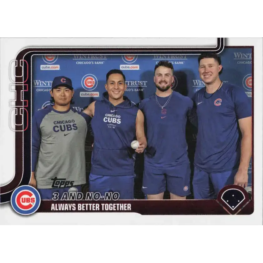 2025 Topps #517 Shota Imanaga NM-MT Chicago Cubs Baseball Card - Baseball Card Single
