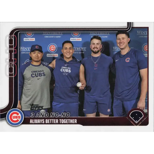 2025 Topps #517 Shota Imanaga NM-MT Chicago Cubs Baseball Card - Baseball Card Single