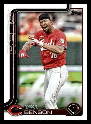 2025 Topps #52 Will Benson - Baseball Card Single