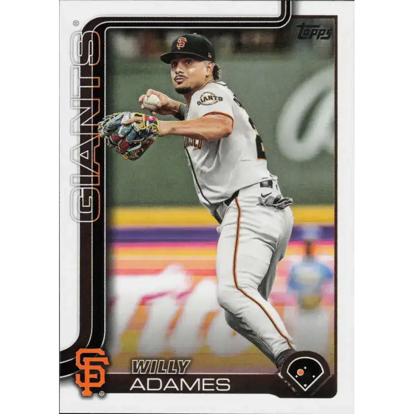 2025 Topps #521 Willy Adames NM-MT San Francisco Giants Baseball Card - Baseball Card Single