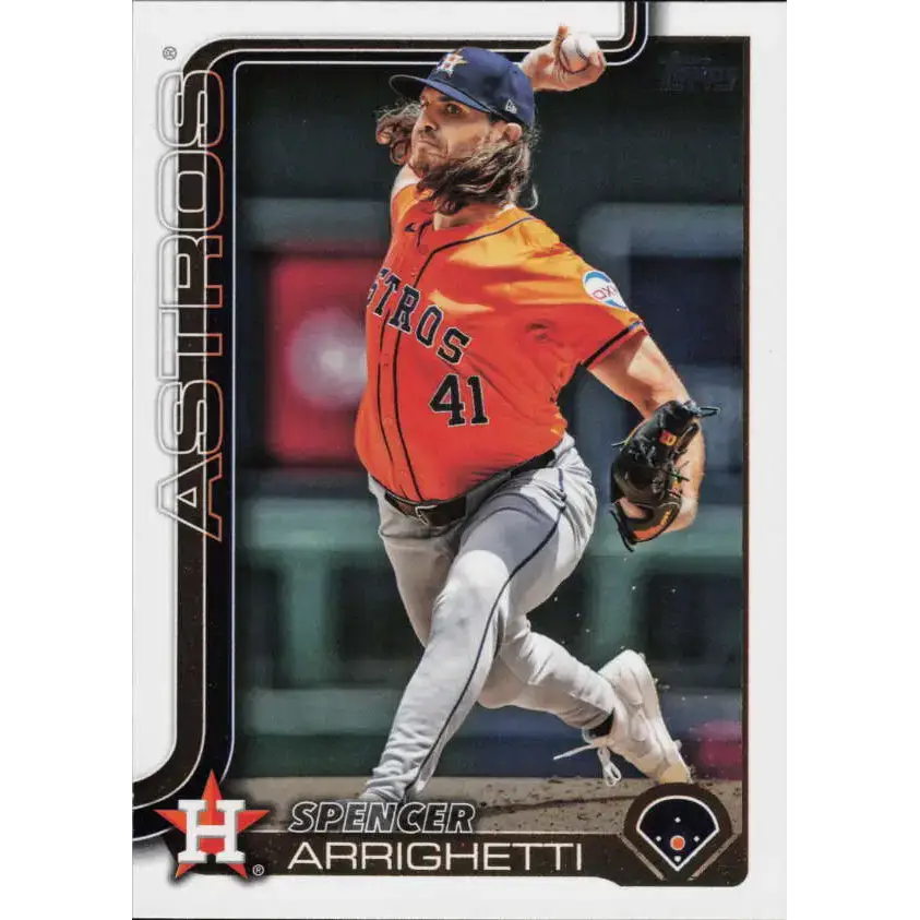 2025 Topps #522 Spencer Arrighetti NM-MT Houston Astros Baseball Card