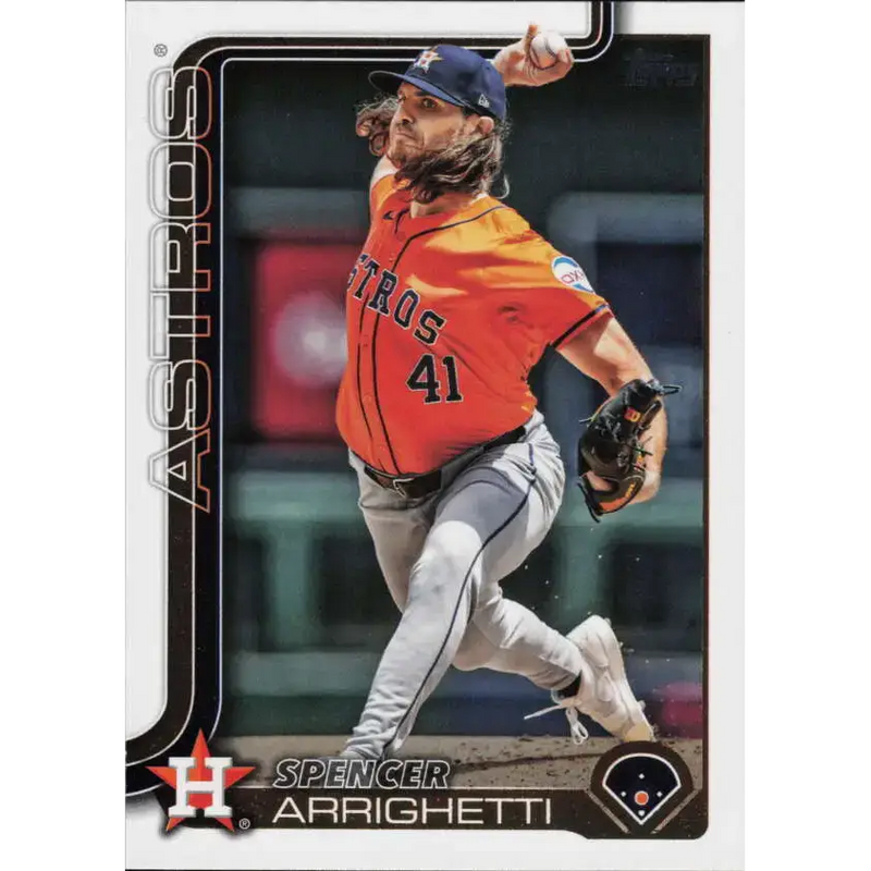 2025 Topps #522 Spencer Arrighetti NM-MT Houston Astros Baseball Card