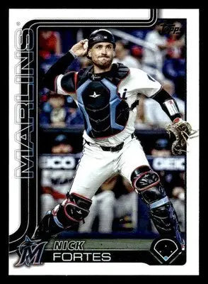 2025 Topps #523 Nick Fortes - Baseball Card Single