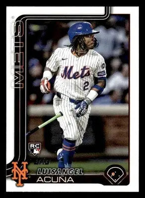 2025 Topps #524 Luisangel Acuña - Baseball Card Single