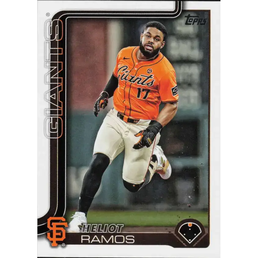 2025 Topps #527 Heliot Ramos NM-MT San Francisco Giants Baseball Card - Baseball Card Single