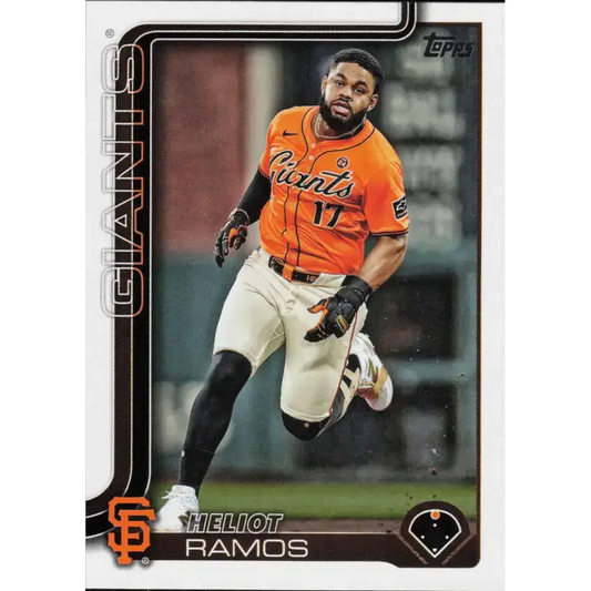 2025 Topps #527 Heliot Ramos NM-MT San Francisco Giants Baseball Card - Baseball Card Single