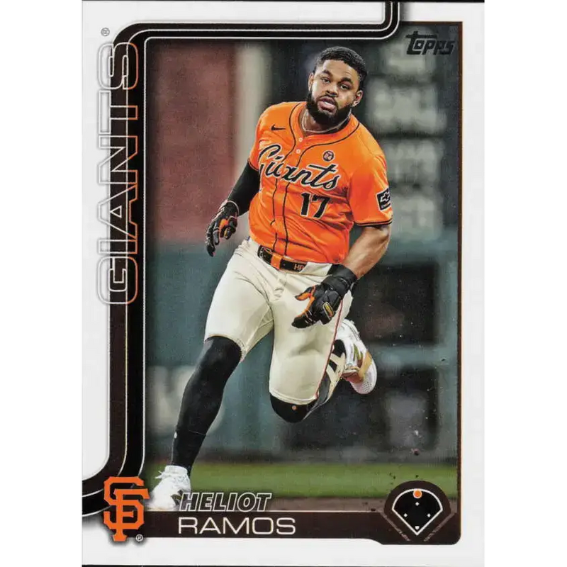 2025 Topps #527 Heliot Ramos NM-MT San Francisco Giants Baseball Card - Baseball Card Single