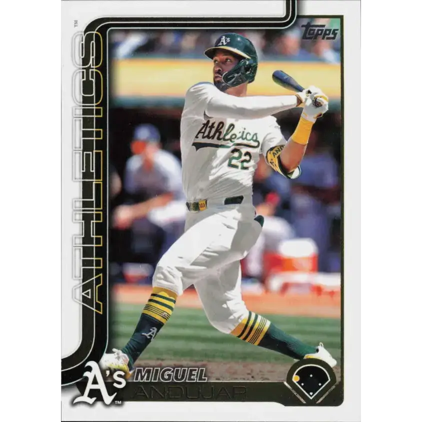 2025 Topps #529 Miguel Andujar NM-MT Athletics Baseball Card - Baseball Card Single