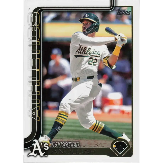 2025 Topps #529 Miguel Andujar NM-MT Athletics Baseball Card
