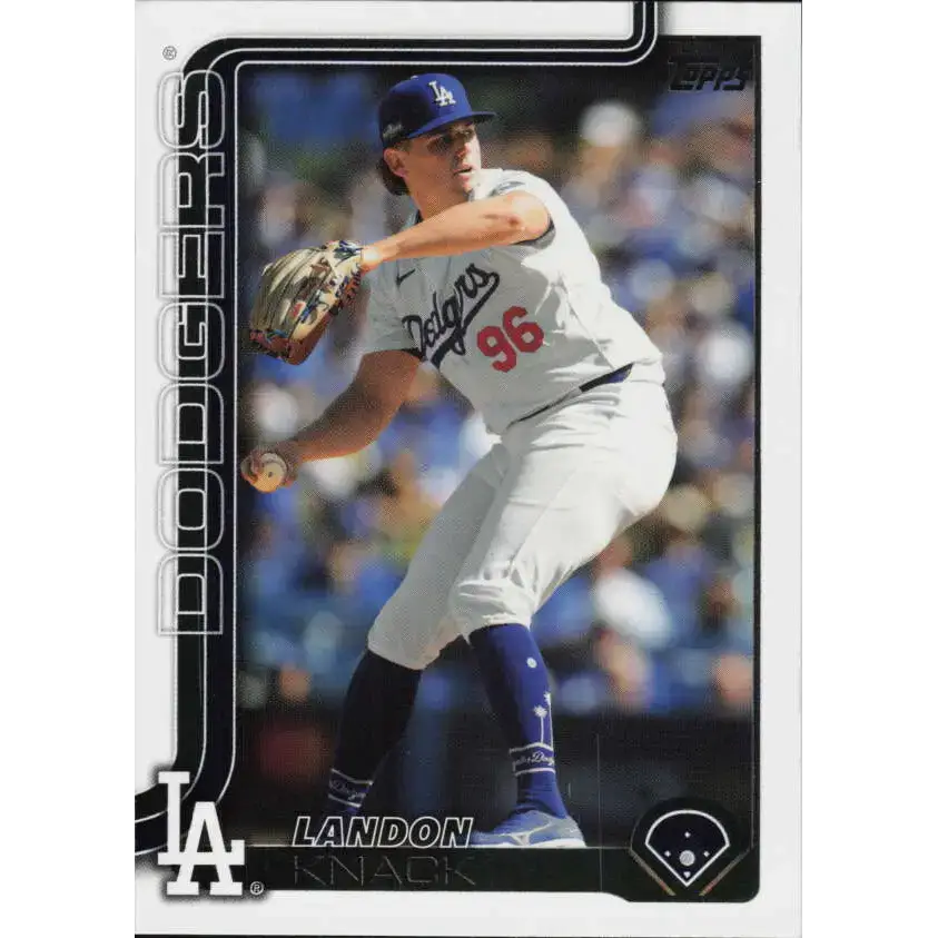 2025 Topps #531 Landon Knack NM-MT Los Angeles Dodgers Baseball Card - Baseball Card Single