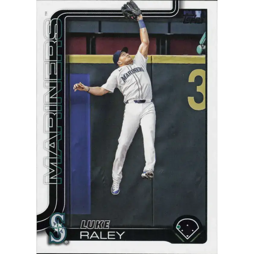 2025 Topps #534 Luke Raley NM-MT Seattle Mariners Baseball Card - Baseball Card Single