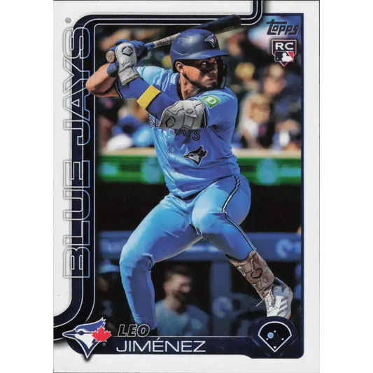 2025 Topps #535 Leo Jimenez NM-MT RC Rookie Toronto Blue Jays Baseball Card