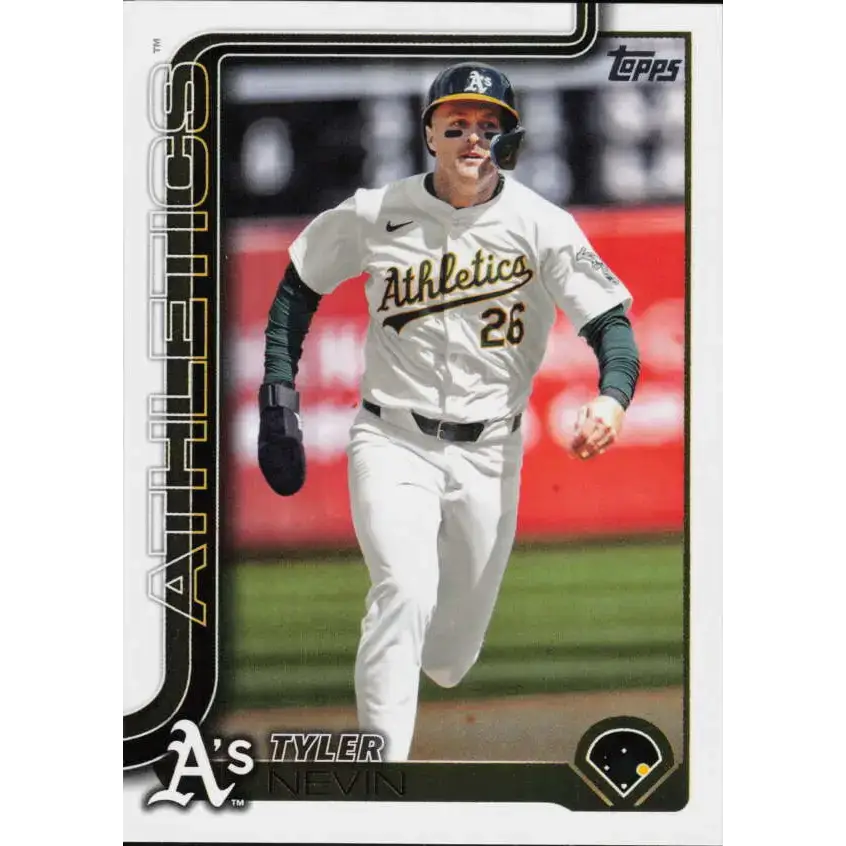 2025 Topps #538 Tyler Nevin NM-MT Athletics Baseball Card - Baseball Card Single