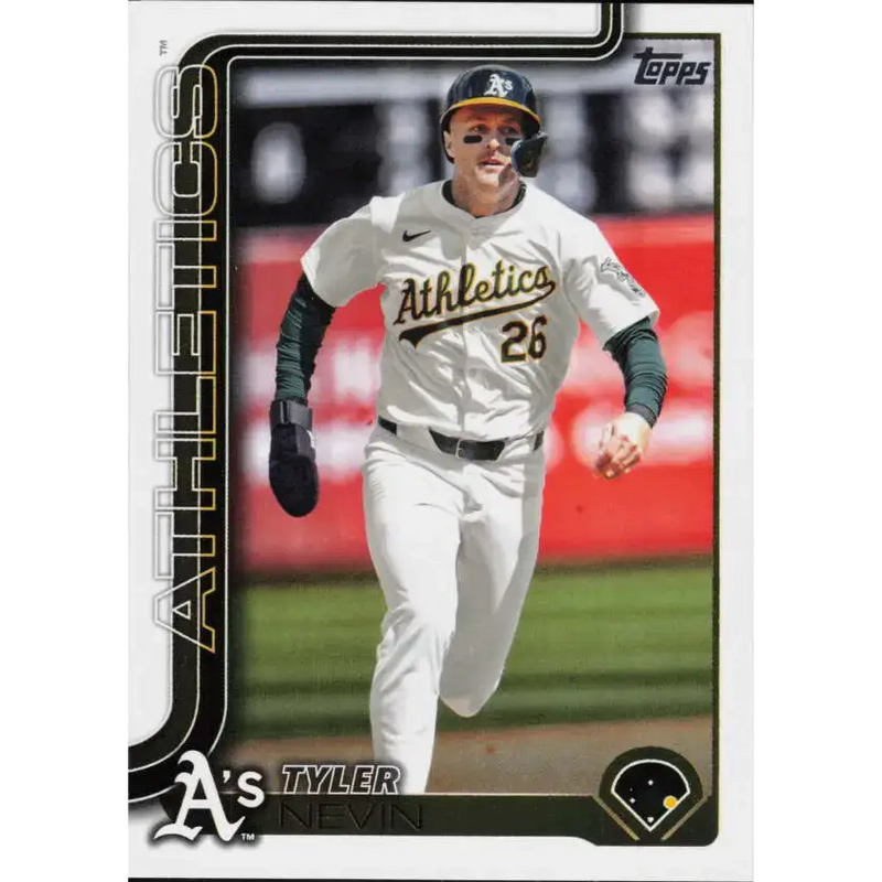 2025 Topps #538 Tyler Nevin NM-MT Athletics Baseball Card - Baseball Card Single