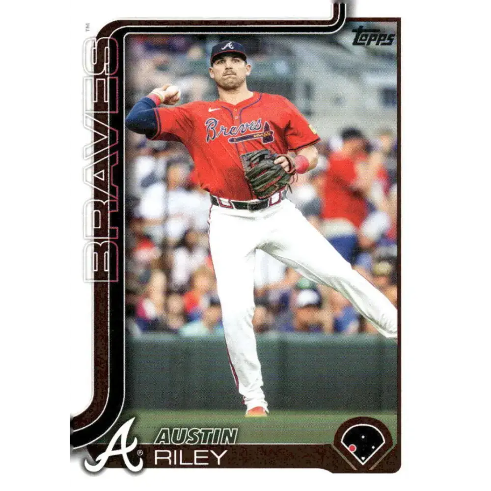 2025 Topps #54 Austin Riley NM-MT Atlanta Braves Baseball Card - Baseball Card Single