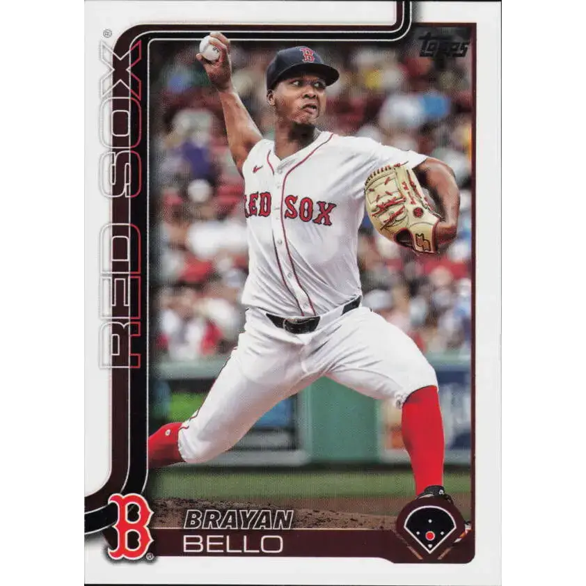 2025 Topps #540 Brayan Bello NM-MT Boston Red Sox Baseball Card - Baseball Card Single