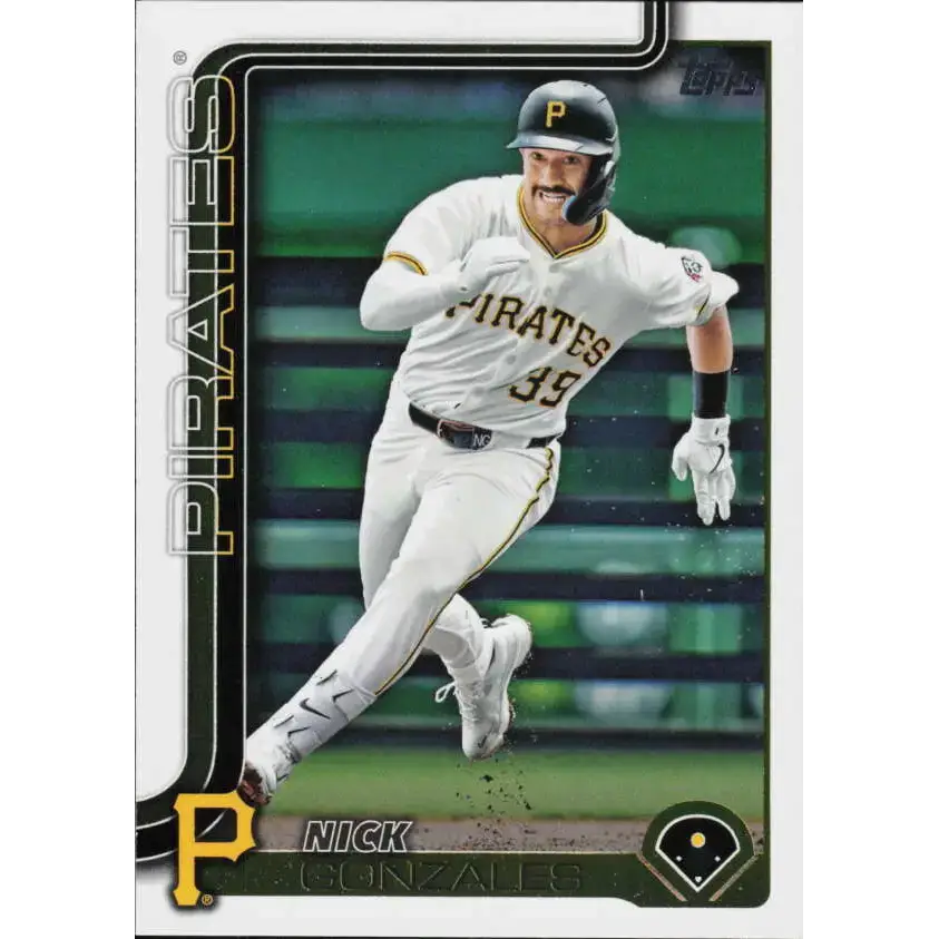 2025 Topps #542 Nick Gonzales NM-MT Pittsburgh Pirates Baseball Card - Baseball Card Single