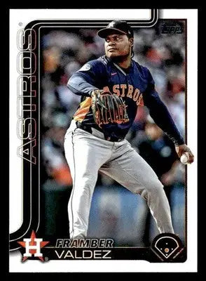 2025 Topps #544 Framber Valdez - Baseball Card Single