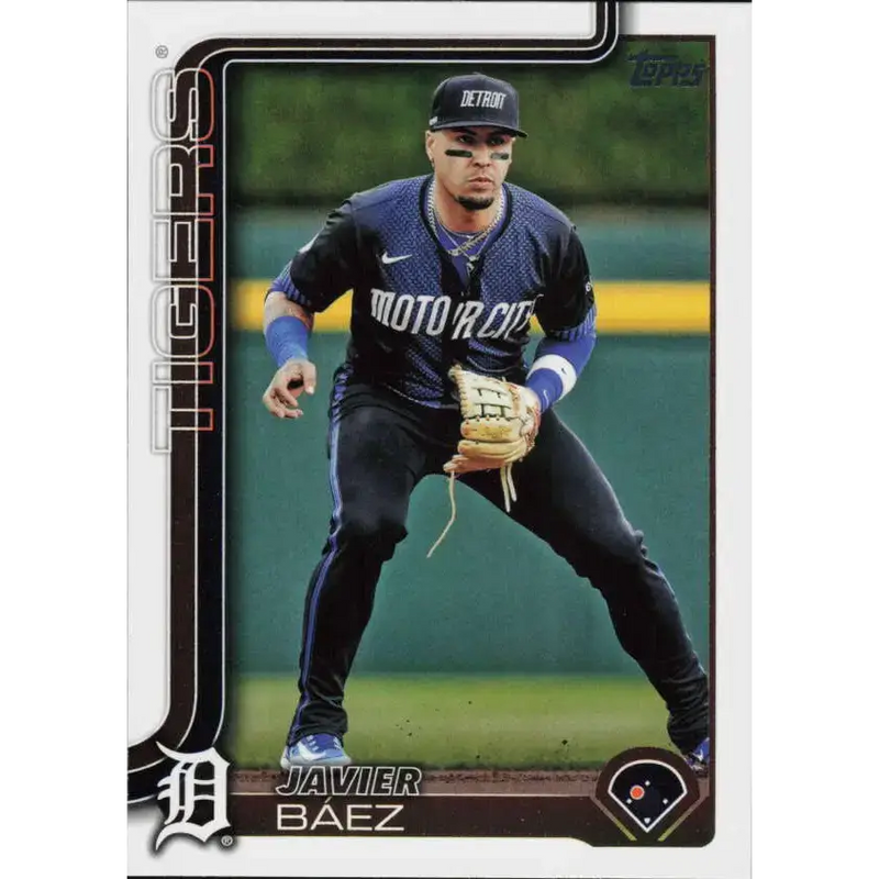 2025 Topps #545 Javier Baez NM-MT Detroit Tigers Baseball Card - Baseball Card Single
