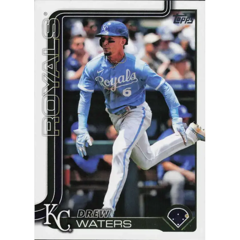 2025 Topps #546 Drew Waters NM-MT Kansas City Royals Baseball Card