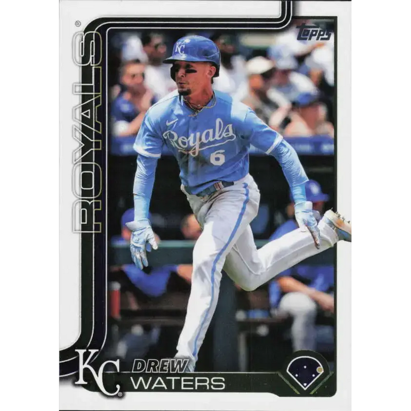 2025 Topps #546 Drew Waters NM-MT Kansas City Royals Baseball Card