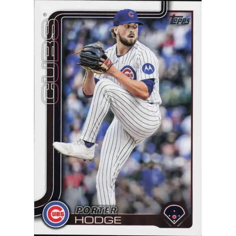2025 Topps #548 Porter Hodge NM-MT Chicago Cubs Baseball Card - Baseball Card Single