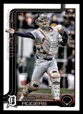 2025 Topps #55 Jake Rogers - Baseball Card Single